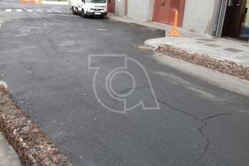 Trabajos de limpieza de la playa de Melenara y todo su entorno (Foto TA)