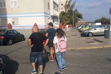  Unidas Podemos Telde toma nota de las necesidades de Eucaliptos II (Foto TA)