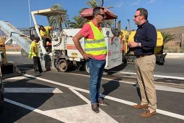 Repavimentación de la Avenida Alcalde Alejandro Castro  (Foto TA)