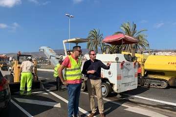 Repavimentación de la Avenida Alcalde Alejandro Castro  (Foto TA)