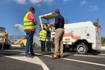 Repavimentación de la Avenida Alcalde Alejandro Castro  (Foto TA)