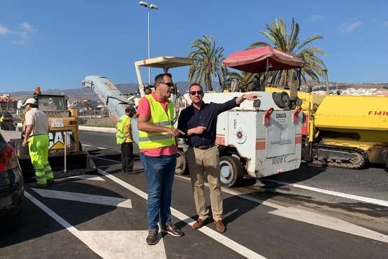 Repavimentación de la Avenida Alcalde Alejandro Castro  (Foto TA)