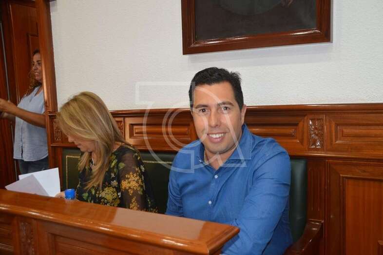 Alejandro Ramos, este lunes durante su discurso de despedida (Foto TA)