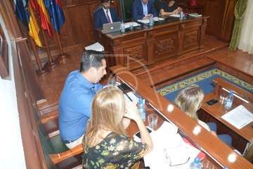 El socialista Alejandro Ramos renuncia al acto de concejal en el Pleno de este lunes, 23 de septiembre (Foto TA)