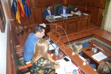 El socialista Alejandro Ramos renuncia al acto de concejal en el Pleno de este lunes, 23 de septiembre (Foto TA)