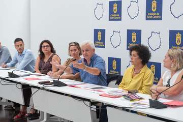 Reunión del Consejo Insular de Solidaridad de Gran Canaria (Foto TA)
