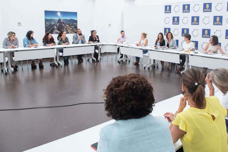 Imagen de este primer encuentro de trabajo (Foto TA)