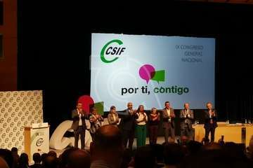  Sindicalistas de Telde en el IX Congreso Nacional de CSIF (Foto TA)