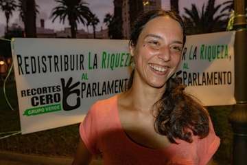 La alianza electoral Recortes Cero-Los Verdes se presenta este sábado en Telde (Foto TA)