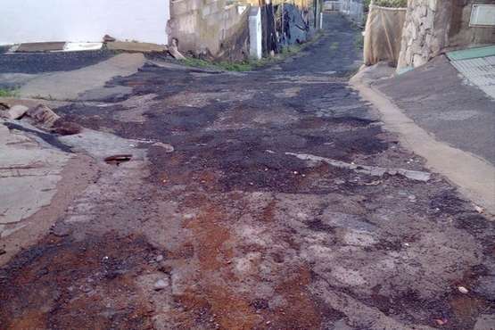 El PSOE secunda las demandas de Cruz de Jerez y Montaña Las Palmas de arreglo de sus calles (Foto TA)