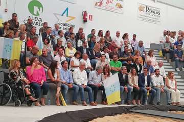Acto preelectoral de CC, NC y PNC en Telde (Foto TA)
