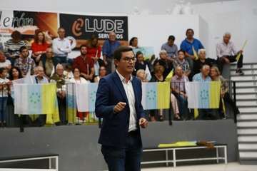 Acto preelectoral de CC, NC y PNC en Telde (Foto TA)