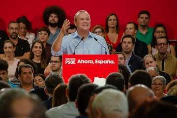 El PSOE de Telde arropa a Sánchez en su nueva carrera hacia La Moncloa (Foto Acfi Press/TA)