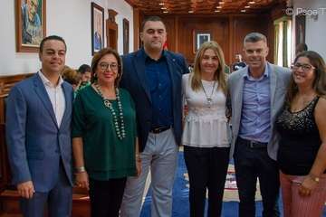 Héctor León toma posesión como concejal en Telde (Foto TA y Daniel Amador)