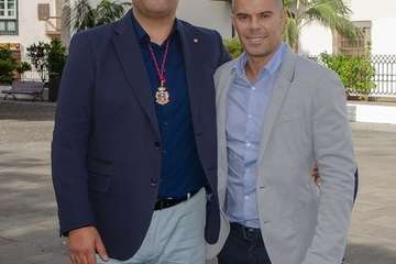 Héctor León toma posesión como concejal en Telde (Foto TA y Daniel Amador)