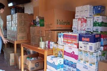 Más por Telde capta más de 2.000 kilos de solidaridad (Foto TA)