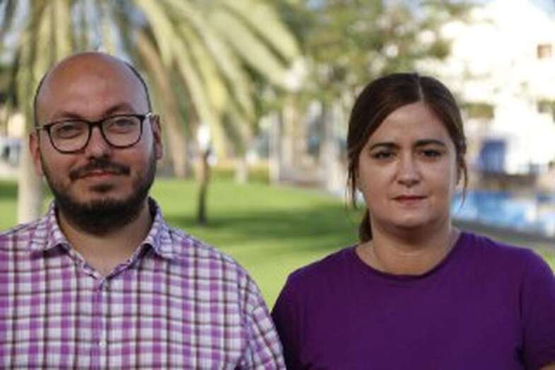 Diego Flores y Esther González (Foto TA)
