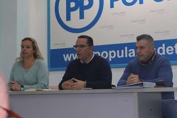 Reunión del comité insular del PP en Telde (Foto TA)