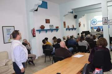 Reunión del comité insular del PP en Telde (Foto TA)