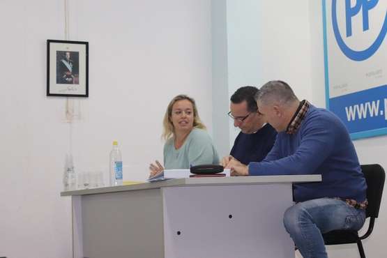Reunión del comité insular del PP en Telde (Foto TA)