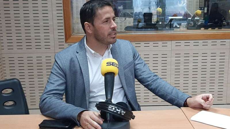 Hector Suárez estuvo en los estudios de Ser Las Palmas el pasado viernes (Foto TA)