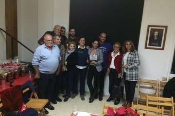 El PSOE de Telde homenajea en su brindis navideño a José Luis Pérez y Antonio Santana (Foto TA)