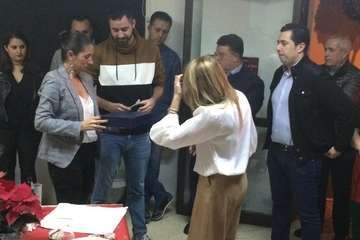 El PSOE de Telde homenajea en su brindis navideño a José Luis Pérez y Antonio Santana (Foto TA)