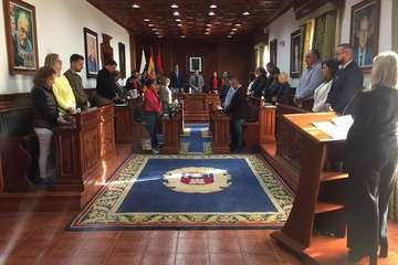 La investigadora Alejandra Sanjuan reclama en el Pleno de Telde un 