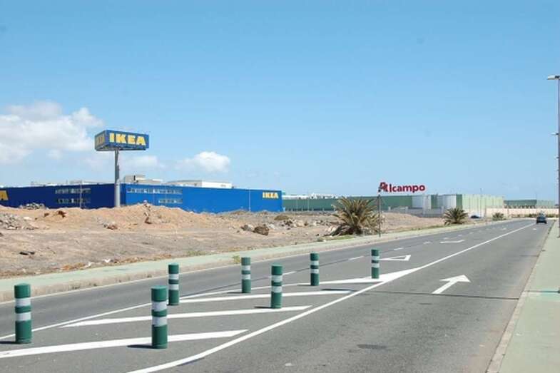 Imagen de una de las parcelas que el Ayuntamiento de Telde tiene en La Mareta (Foto TA)