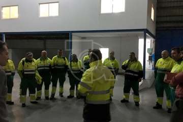 Santana Cazorla-Valoriza emprende la gestión de la recogida de residuos con absoluta normalidad (Foto TA)