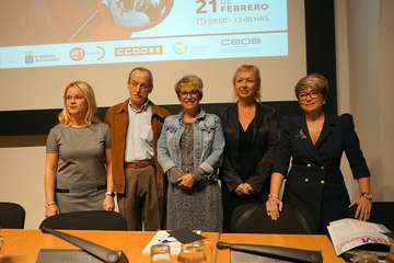 El Centro Cultural Cicca celebró este viernes la jornada Negociación colectiva e igualdad en las relaciones laborales (Foto Acfi Press y TA)