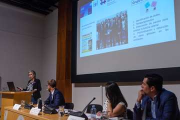 El Centro Cultural Cicca celebró este viernes la jornada Negociación colectiva e igualdad en las relaciones laborales (Foto Acfi Press y TA)