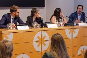 El Centro Cultural Cicca celebró este viernes la jornada Negociación colectiva e igualdad en las relaciones laborales (Foto Acfi Press y TA)