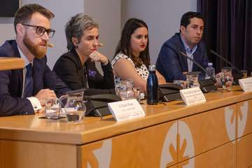 El Centro Cultural Cicca celebró este viernes la jornada Negociación colectiva e igualdad en las relaciones laborales (Foto Acfi Press y TA)
