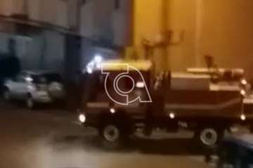 La UME en las calles de Telde (Foto TA)