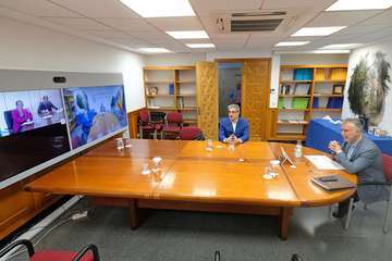 Telde reclama más recursos sanitarios y económicos en la mesa del G4 (Foto Acfi Press y TA)