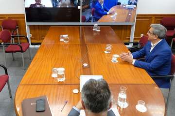 Telde reclama más recursos sanitarios y económicos en la mesa del G4 (Foto Acfi Press y TA)