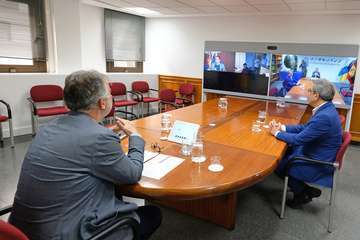 Telde reclama más recursos sanitarios y económicos en la mesa del G4 (Foto Acfi Press y TA)