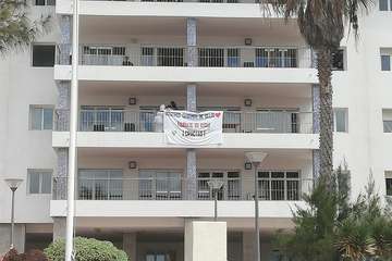  La UME desinfecta la Residencia de Taliarte y el personal sanitario agradece su lucha contra el coronavirus 8Foto Acfi Press)