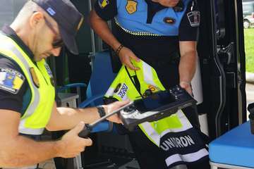 Unidad de Drones de la Policía Local  (Foto Acfi Press)