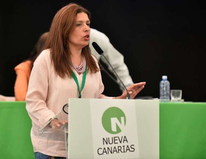 Carmen Hernández es diputada regional de NC y vicealcaldesa de Telde (Foto TA)