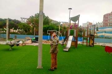 Parques desinfecta y pone a punto los recintos verdes de Telde de cara a su reapertura parcial (Foto TA)