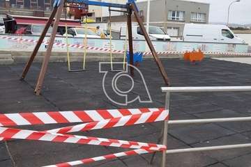 Parques desinfecta y pone a punto los recintos verdes de Telde de cara a su reapertura parcial (Foto TA)