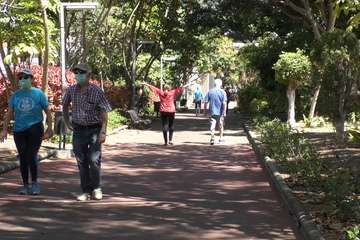 Paseos en el parque urbano de San Juan (Foto Acfi Press)