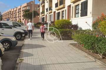 Playas y avenidas costeros de Telde, este sábado por la mañana (Foto TA)