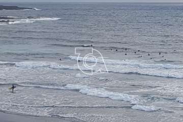 Surfistas en Playa del Hombre (Foto TA)