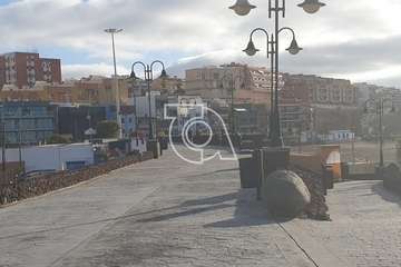 Playas y avenidas costeros de Telde, este sábado por la mañana (Foto TA)
