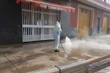 La limpieza exhaustiva llega estos días a La Viña, la costa, Hornos del Rey, Las Remudas y otros barrios (Foto TA)