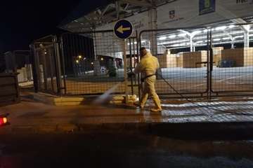 Telde intensifica las labores de desinfección y limpieza en barrios del municipio (Foto TA)