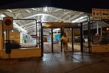 Telde intensifica las labores de desinfección y limpieza en barrios del municipio (Foto TA)